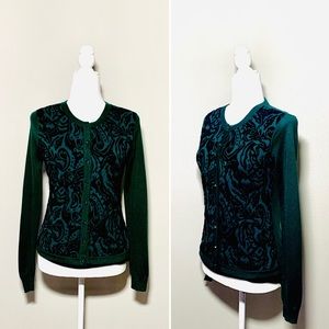 New York & Company Emerald Green Sweater